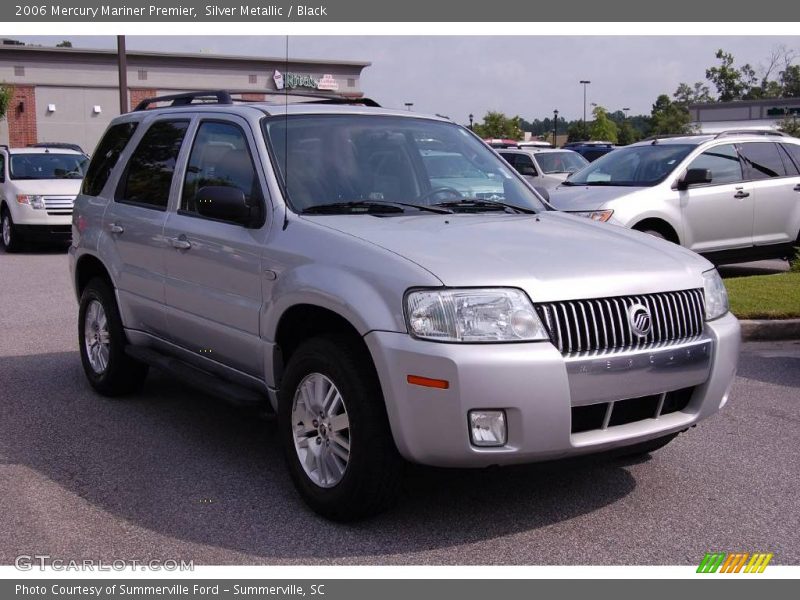 Silver Metallic / Black 2006 Mercury Mariner Premier