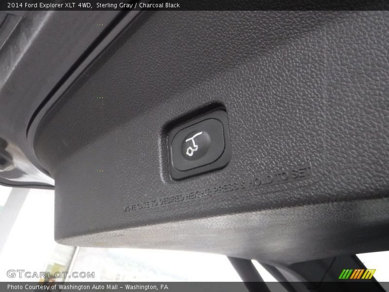 Sterling Gray / Charcoal Black 2014 Ford Explorer XLT 4WD