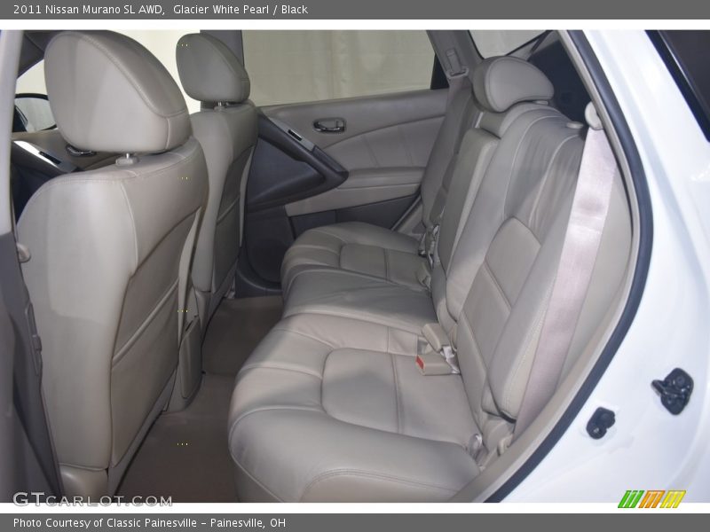Glacier White Pearl / Black 2011 Nissan Murano SL AWD
