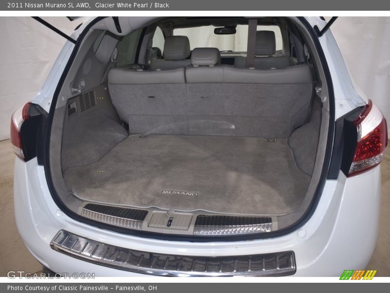 Glacier White Pearl / Black 2011 Nissan Murano SL AWD
