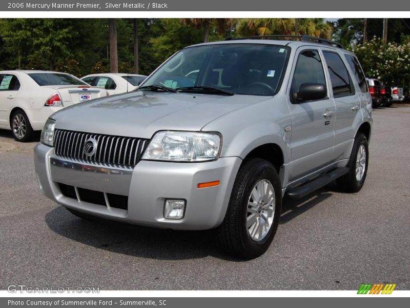 Silver Metallic / Black 2006 Mercury Mariner Premier