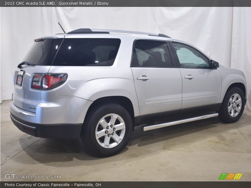 Quicksilver Metallic / Ebony 2013 GMC Acadia SLE AWD