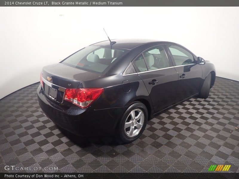 Black Granite Metallic / Medium Titanium 2014 Chevrolet Cruze LT