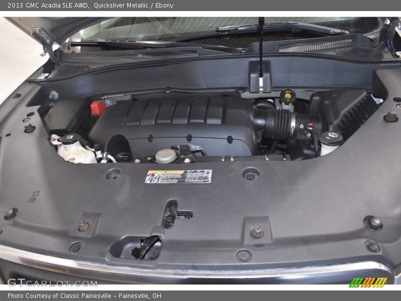 Quicksilver Metallic / Ebony 2013 GMC Acadia SLE AWD