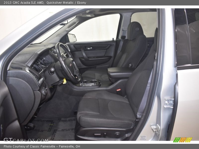 Quicksilver Metallic / Ebony 2013 GMC Acadia SLE AWD