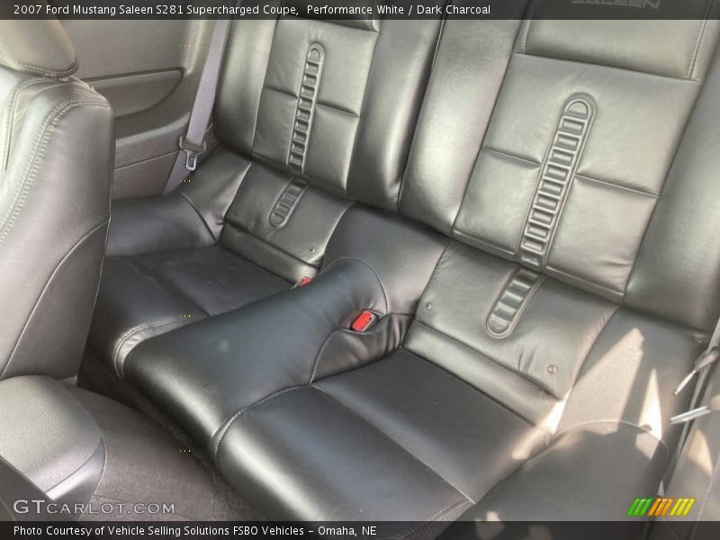 Rear Seat of 2007 Mustang Saleen S281 Supercharged Coupe