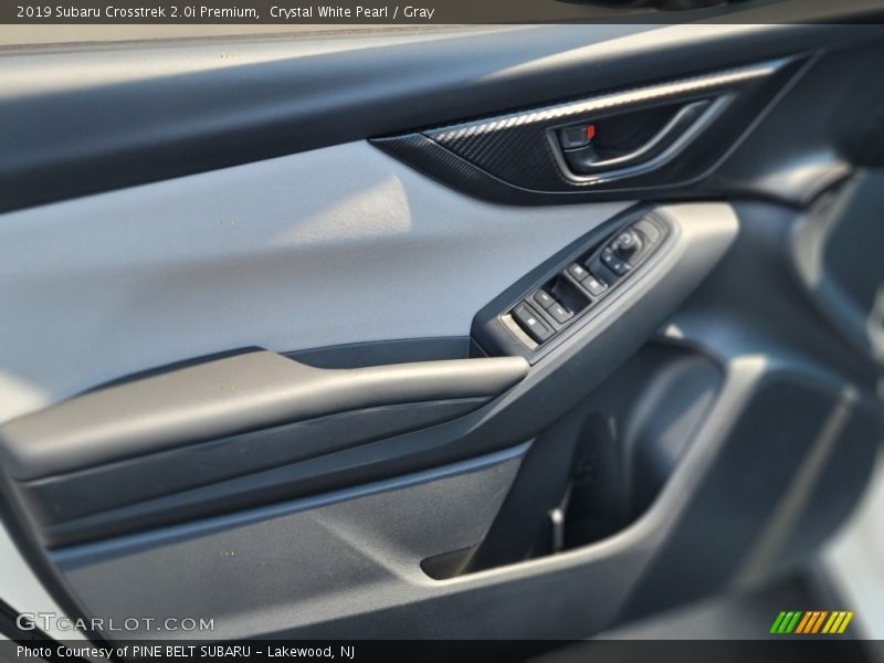Crystal White Pearl / Gray 2019 Subaru Crosstrek 2.0i Premium