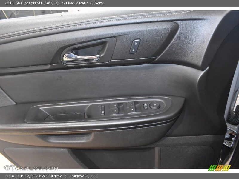 Quicksilver Metallic / Ebony 2013 GMC Acadia SLE AWD