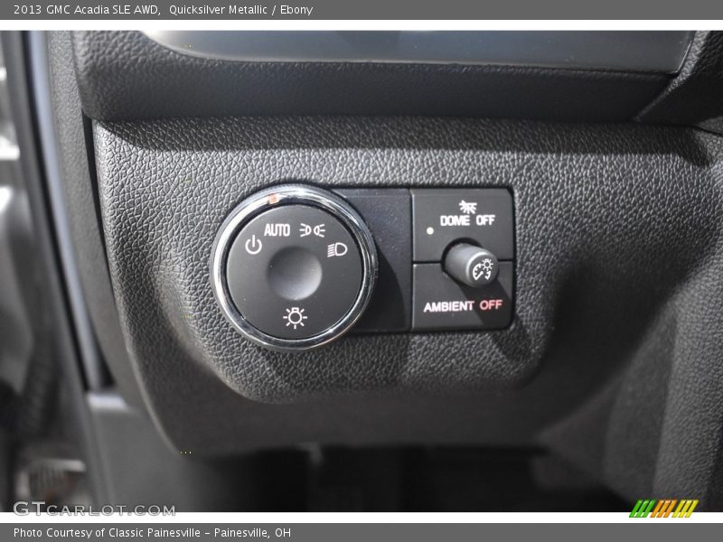 Quicksilver Metallic / Ebony 2013 GMC Acadia SLE AWD