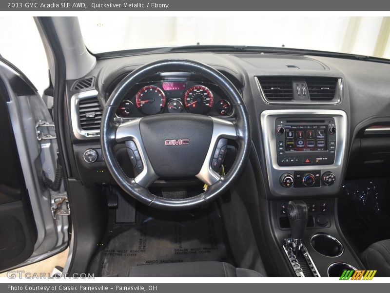 Quicksilver Metallic / Ebony 2013 GMC Acadia SLE AWD