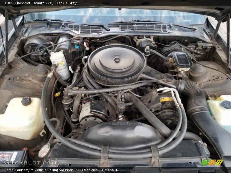 Black / Gray 1985 Chevrolet Camaro Z28