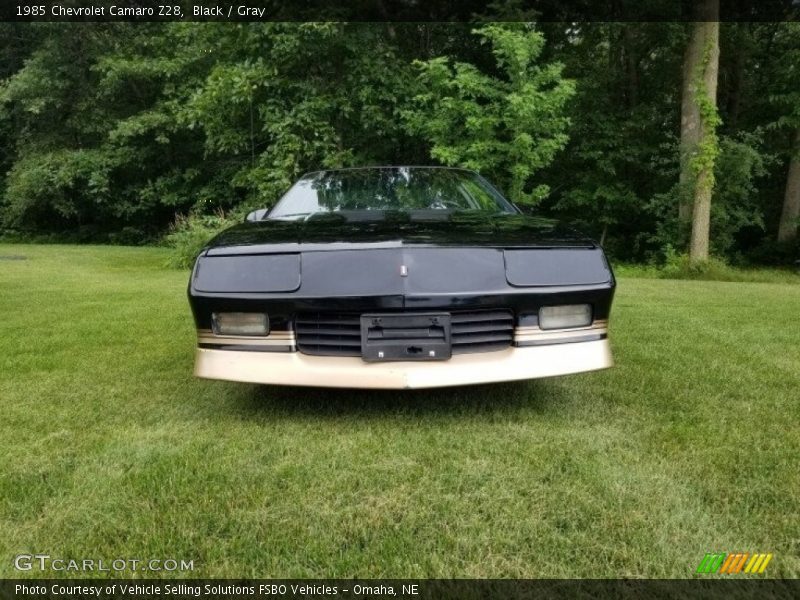 Black / Gray 1985 Chevrolet Camaro Z28