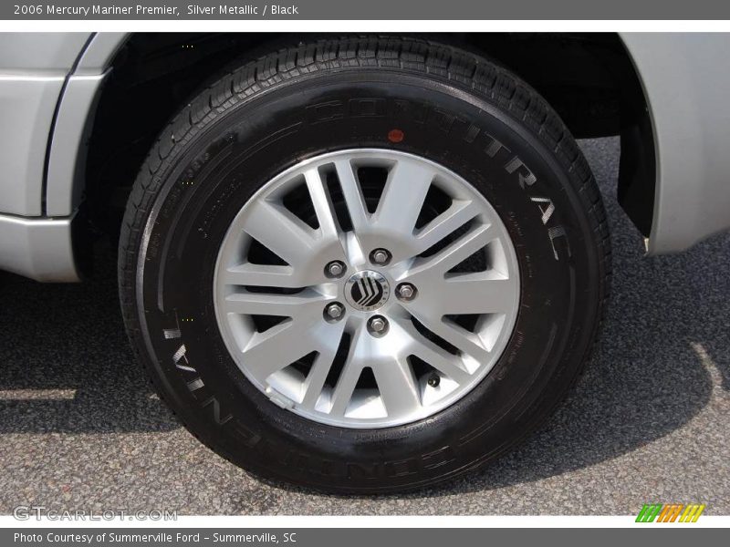 Silver Metallic / Black 2006 Mercury Mariner Premier
