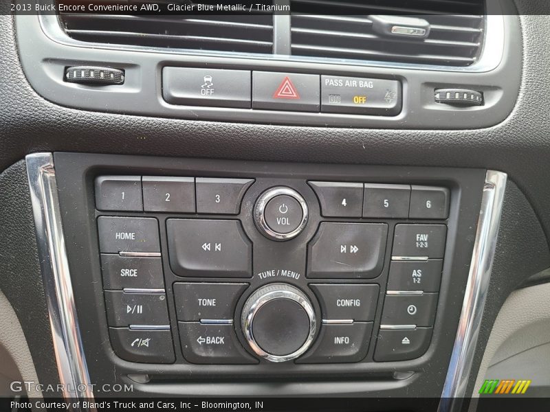 Glacier Blue Metallic / Titanium 2013 Buick Encore Convenience AWD