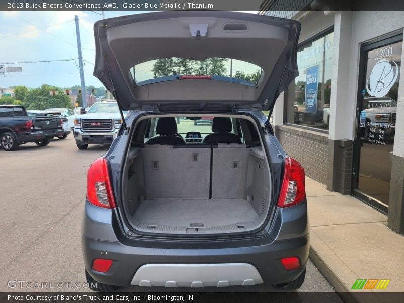 Glacier Blue Metallic / Titanium 2013 Buick Encore Convenience AWD