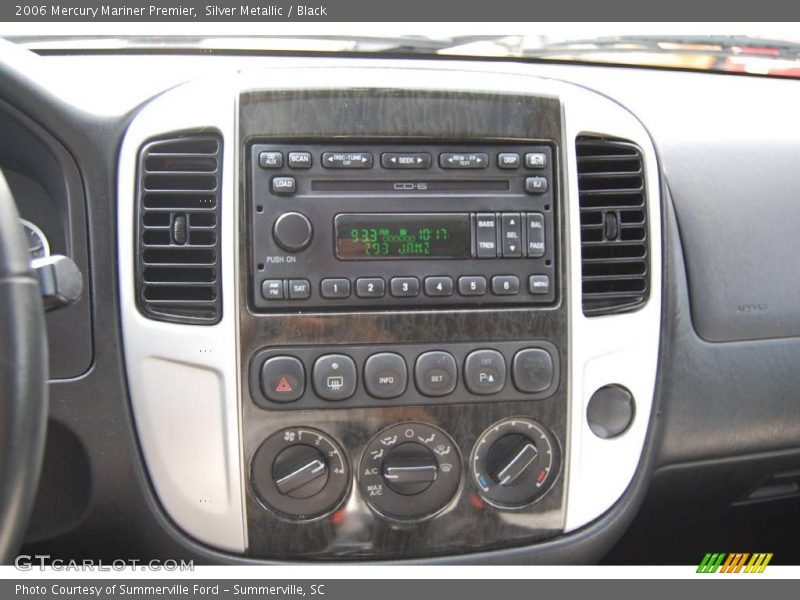 Silver Metallic / Black 2006 Mercury Mariner Premier