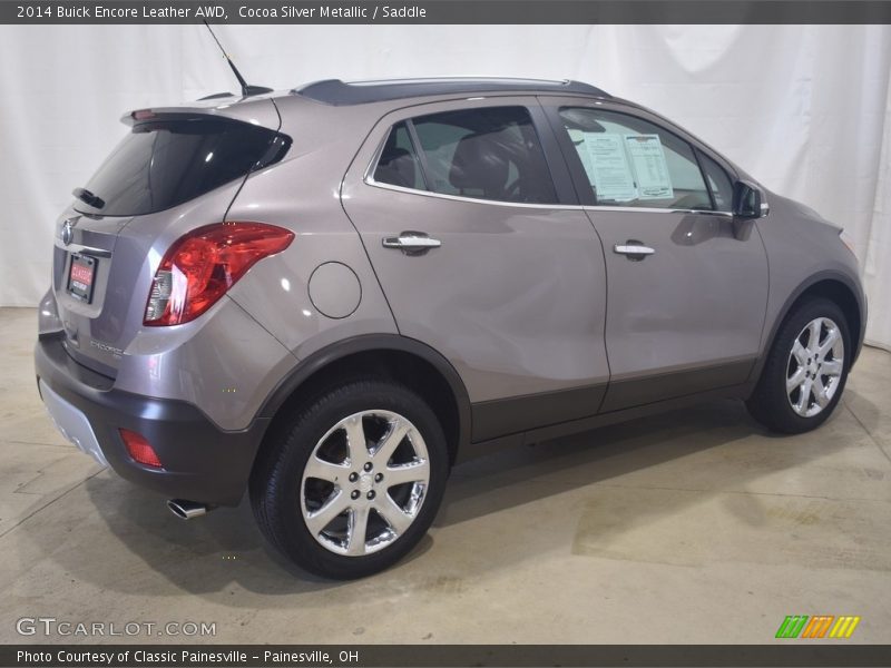 Cocoa Silver Metallic / Saddle 2014 Buick Encore Leather AWD
