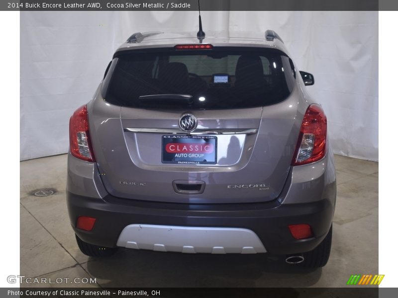 Cocoa Silver Metallic / Saddle 2014 Buick Encore Leather AWD