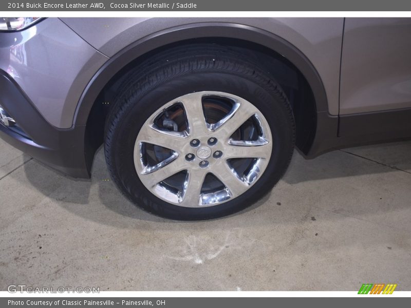 Cocoa Silver Metallic / Saddle 2014 Buick Encore Leather AWD