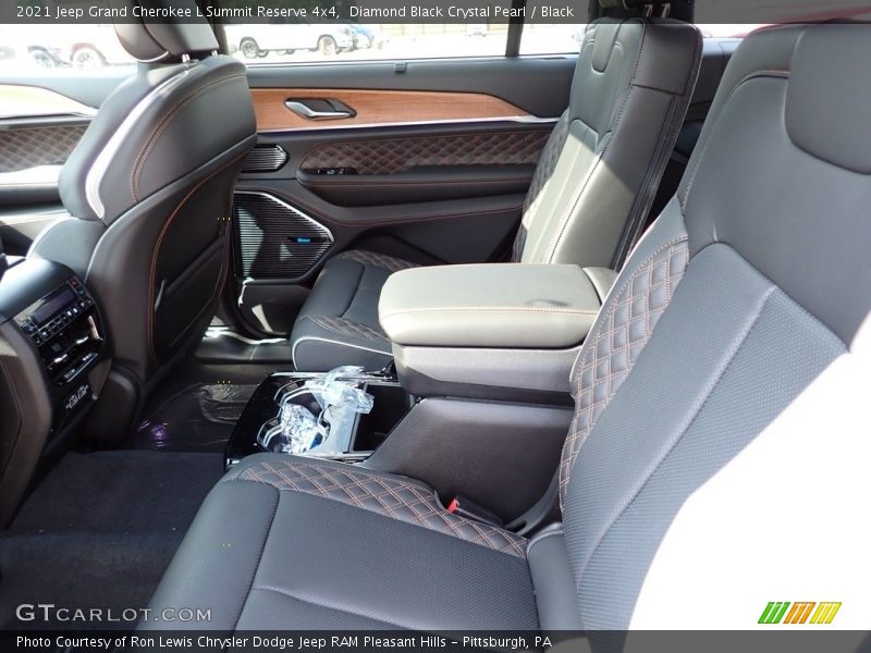 Rear Seat of 2021 Grand Cherokee L Summit Reserve 4x4