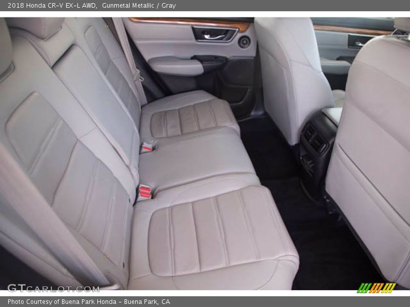 Gunmetal Metallic / Gray 2018 Honda CR-V EX-L AWD