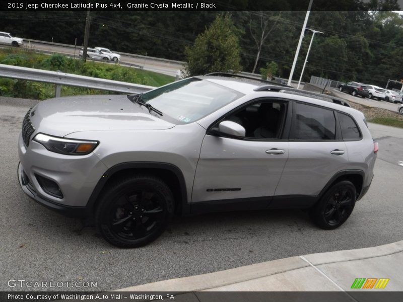 Granite Crystal Metallic / Black 2019 Jeep Cherokee Latitude Plus 4x4