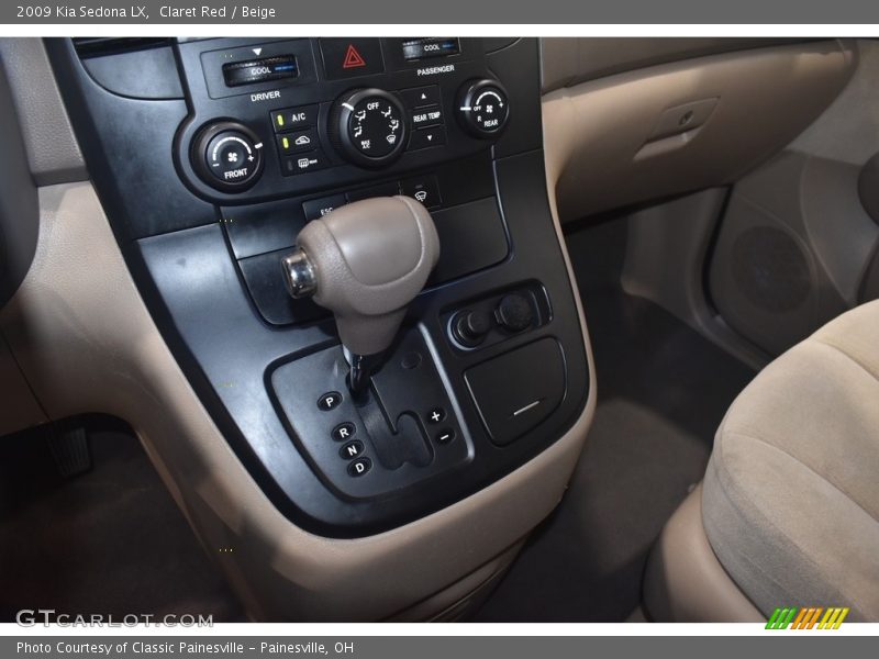 Claret Red / Beige 2009 Kia Sedona LX