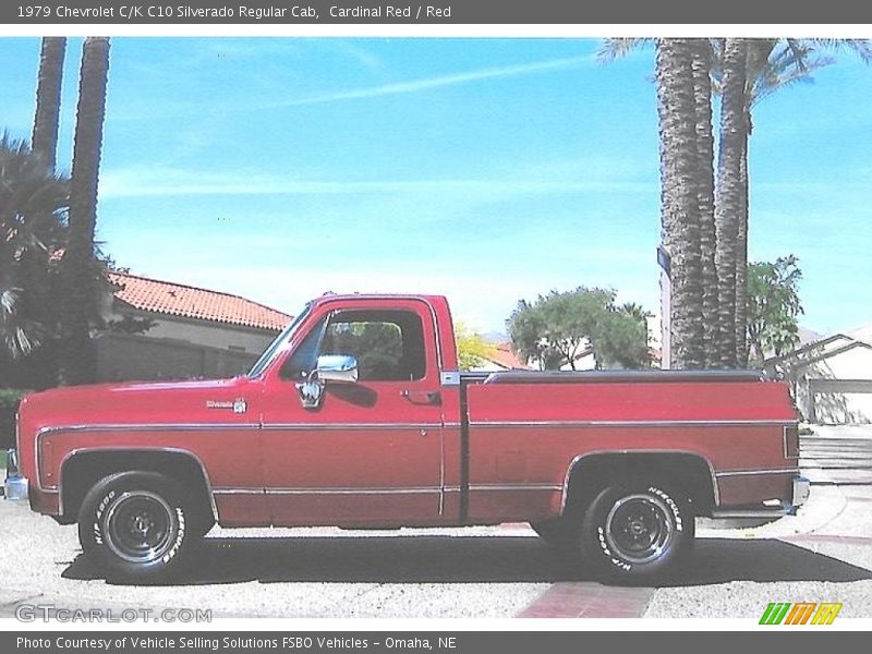  1979 C/K C10 Silverado Regular Cab Cardinal Red