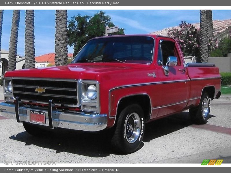 Front 3/4 View of 1979 C/K C10 Silverado Regular Cab