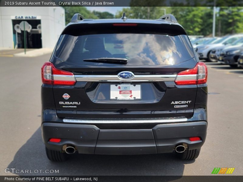 Crystal Black Silica / Java Brown 2019 Subaru Ascent Touring