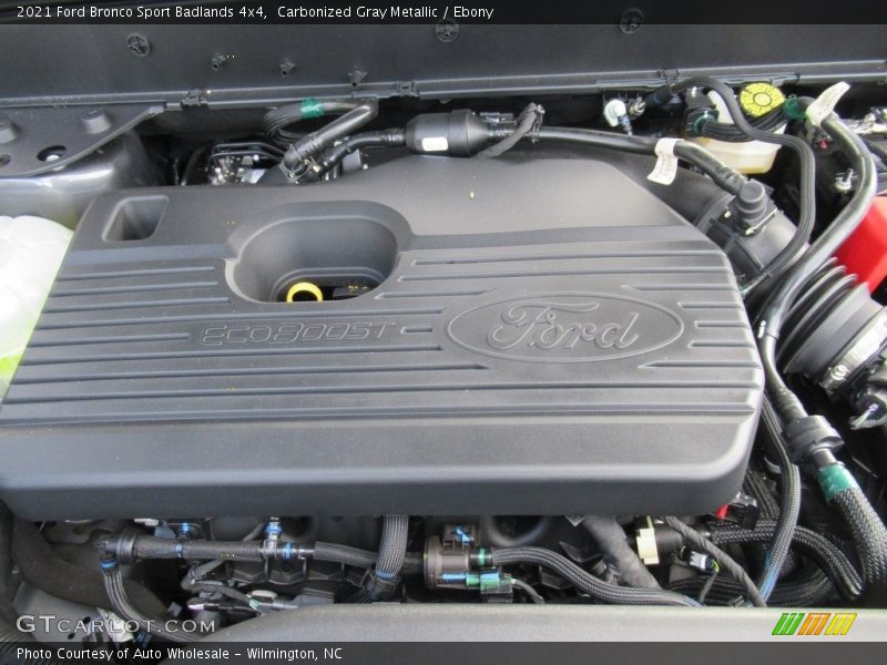  2021 Bronco Sport Badlands 4x4 Engine - 2.0 Liter Turbocharged DOHC 16-Valve Ti-VCT EcoBoost 4 Cylinder