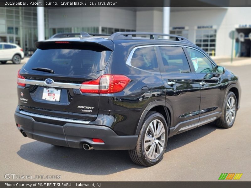 Crystal Black Silica / Java Brown 2019 Subaru Ascent Touring