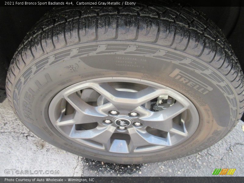 Carbonized Gray Metallic / Ebony 2021 Ford Bronco Sport Badlands 4x4