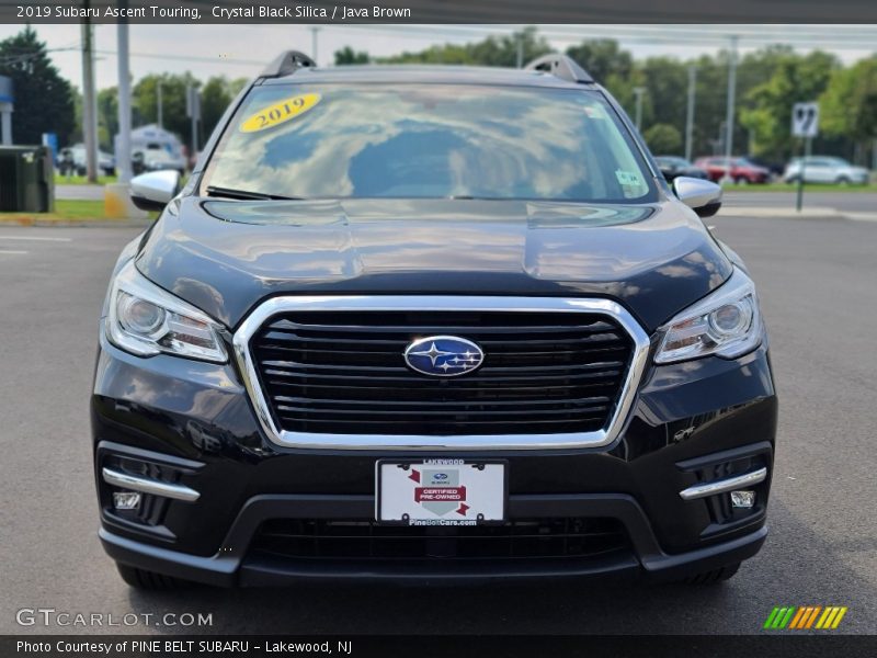 Crystal Black Silica / Java Brown 2019 Subaru Ascent Touring