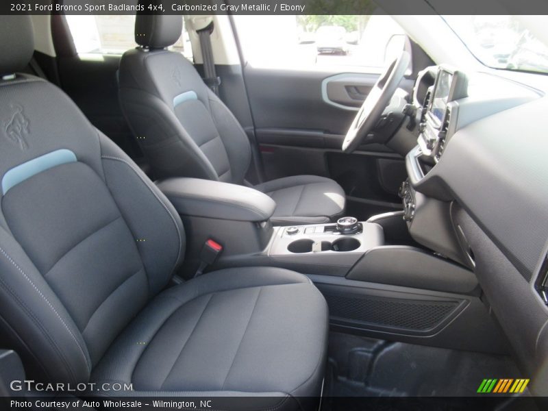 Front Seat of 2021 Bronco Sport Badlands 4x4