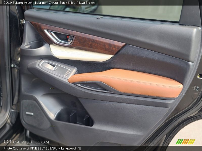 Crystal Black Silica / Java Brown 2019 Subaru Ascent Touring