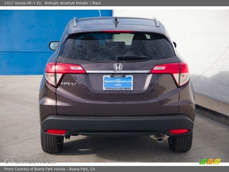 Midnight Amethyst Metallic / Black 2022 Honda HR-V EX