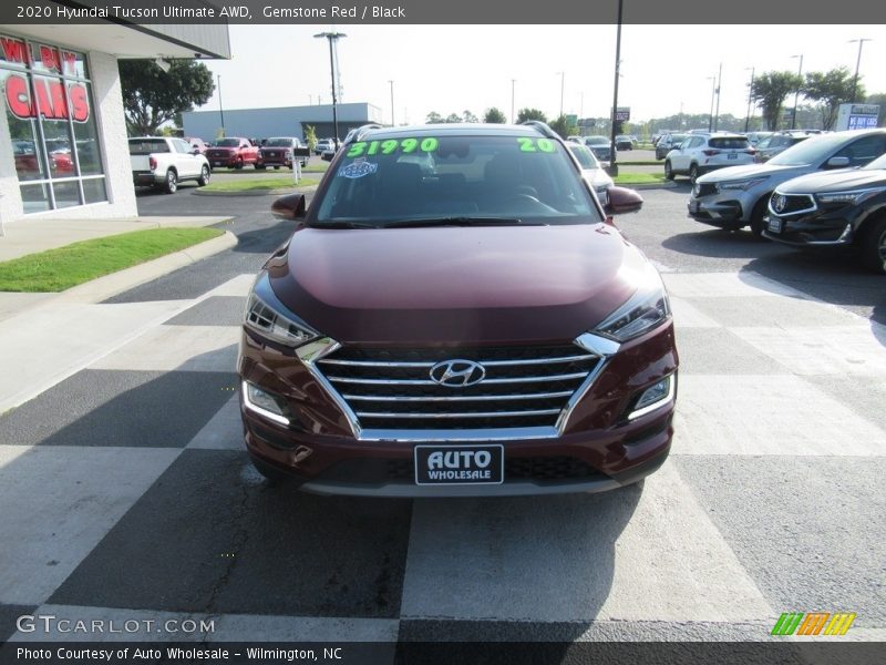 Gemstone Red / Black 2020 Hyundai Tucson Ultimate AWD