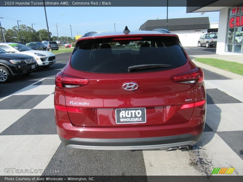 Gemstone Red / Black 2020 Hyundai Tucson Ultimate AWD
