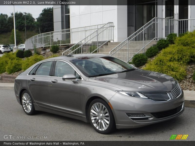 Front 3/4 View of 2016 MKZ 2.0