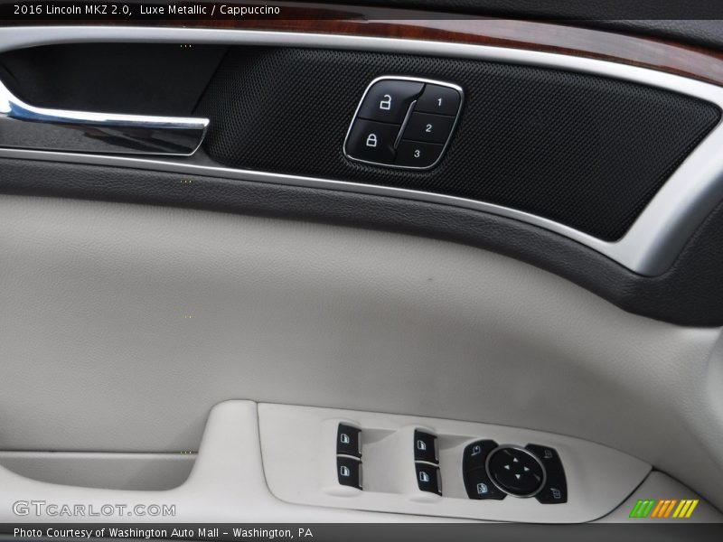 Controls of 2016 MKZ 2.0