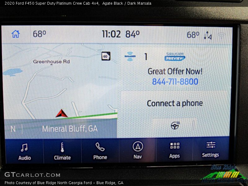 Agate Black / Dark Marsala 2020 Ford F450 Super Duty Platinum Crew Cab 4x4