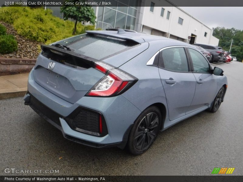  2018 Civic EX Hatchback Sonic Gray Metallic