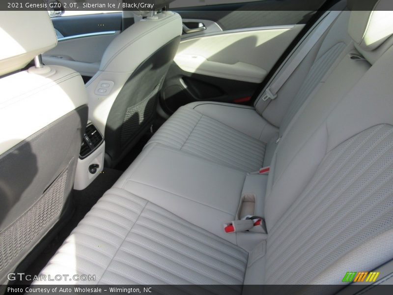 Rear Seat of 2021 G70 2.0T
