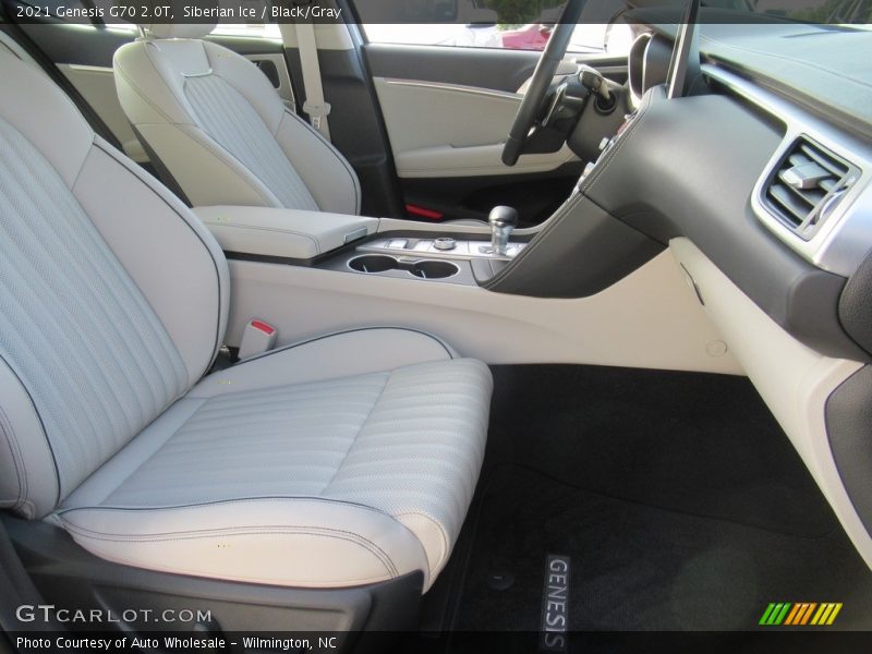 Front Seat of 2021 G70 2.0T