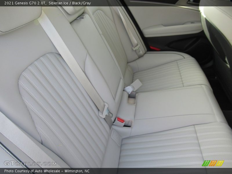 Rear Seat of 2021 G70 2.0T