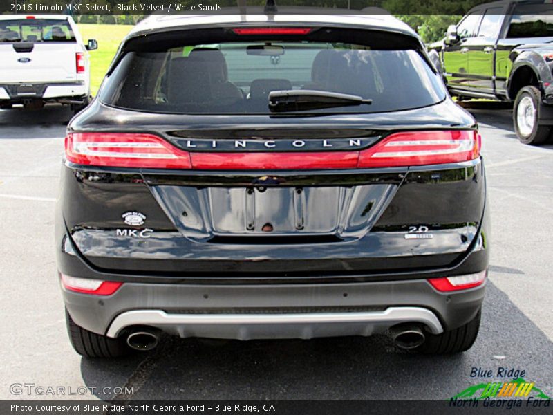 Black Velvet / White Sands 2016 Lincoln MKC Select