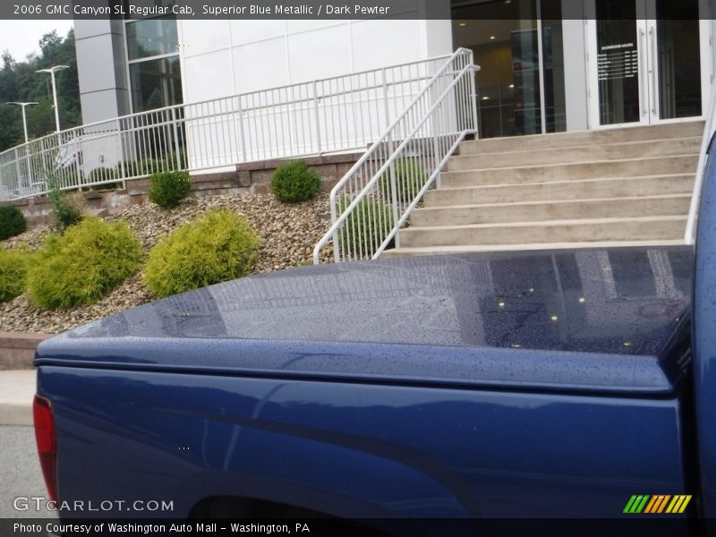 Superior Blue Metallic / Dark Pewter 2006 GMC Canyon SL Regular Cab