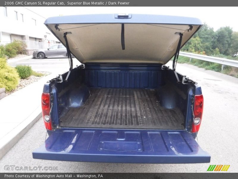 Superior Blue Metallic / Dark Pewter 2006 GMC Canyon SL Regular Cab