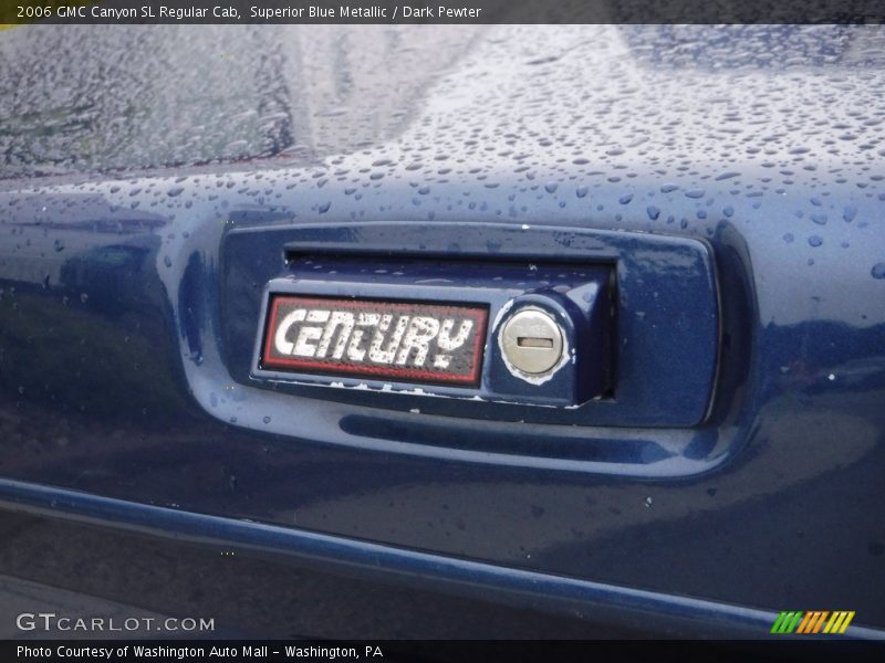 Superior Blue Metallic / Dark Pewter 2006 GMC Canyon SL Regular Cab